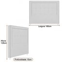 Ver imagem 3 de Cabeceira para Cama Box Queen 160cm Wellbe Bouclé Off White - Sallar Home