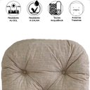 Ver imagem 5 de 4 Almofada Impermeável P/ Poltrona Cadeira de Área e Jardim