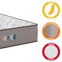 Ver imagem 5 de Colchão Casal COMFORT PRIME De Espuma D33 Max Marrom 138x188x30cm