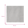 Piso Vinilico Citta Pro Cemento Grigio 96x96 3mm Cx 4,61cola Biancogr - 3