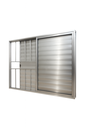Ver imagem 4 de Veneziana 3 Folhas Aluminio Brilhante com Grade 1,00x1,20