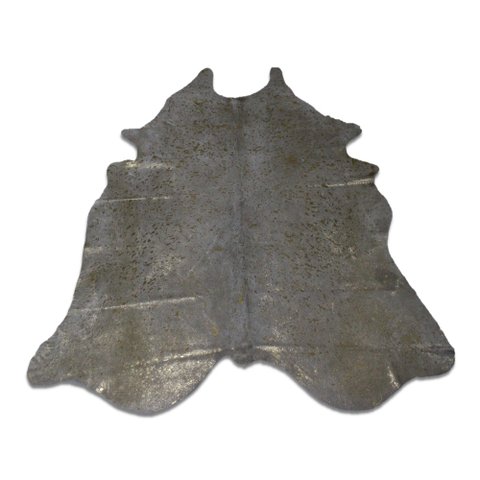 Tapete Formato do Boi Metalizado Ouro