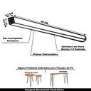 Ver imagem 2 de Pé de Metal 60 CM Hairpin Legs Mesa de Canto Aparador Preto G41 Gran Belo Mesa Rack Aparador Buffet 