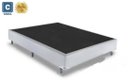 Ver imagem 2 de Cama Box Casal + Colchão Espuma D33 com EPS Acolchões Suede 70x138x188:Branco
