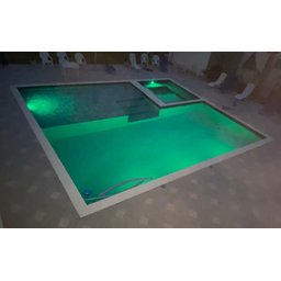 Borda Atérmica Semi boleada Malibu 50x30x1,5cm - Cinza Areia de Quartzo - 4