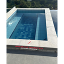 Ver imagem 4 de Borda Atérmica para Piscina 50X30X1,5cm Malibu Cinza Areia de Quartzo