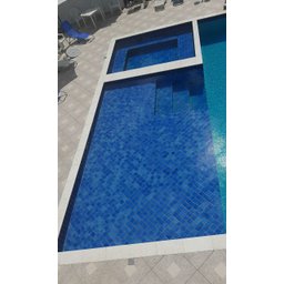 Borda Atérmica Semi boleada Malibu 50x30x1,5cm - Cinza Areia de Quartzo - 5