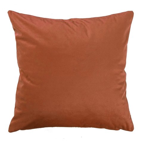 Almofada Suede 40x40cm Terra Cota
