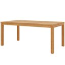 Ver imagem 7 de Mesa de Jantar 6 Lugares Retangular 180cm Madeira Maciça Dunia F06 Rústico Claro - Lyam Decor