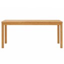 Ver imagem 2 de Mesa de Jantar 6 Lugares Retangular 180cm Madeira Maciça Dunia F06 Rústico Claro - Lyam Decor