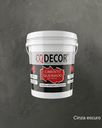 Ver imagem 1 de Cimento Queimado Cinza Escuro para Parede 6kg - Cq Decor