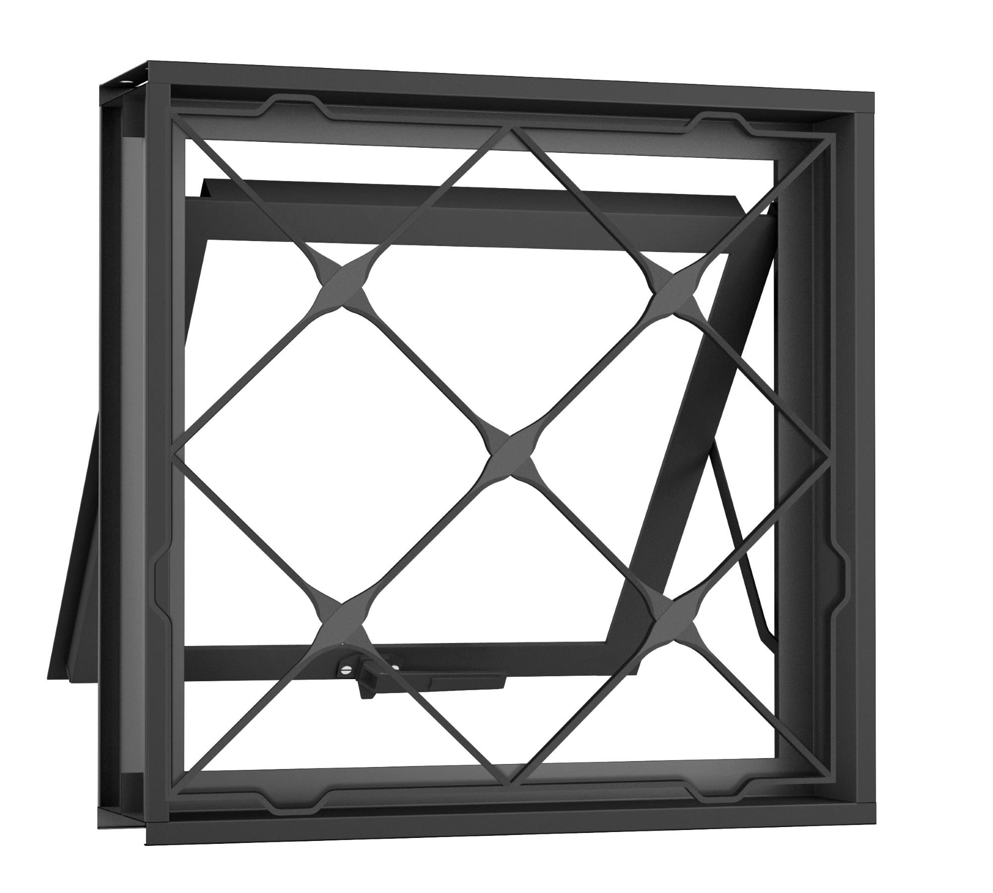 Vitro Maxim-ar 60x40 Req. 7cm Grade Xadrez - 1