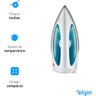 Ferro de Passar a Seco Elgin Iron Force Antiaderente Azul - 127v - 5