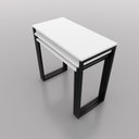 Ver imagem 6 de Expositores com Ferro Preto Brilhante e Mdf Branco para Lojas Vestuário Brinquedos Produtos