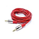 Ver imagem 4 de Cabo Áudio P2 St + 2 Rca Gold Fitz 5m Vermelho Profissional