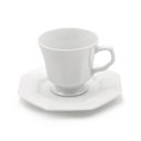 Ver imagem 1 de Xicara Chá com Pires 200ml Prisma Porcelana Schmidt