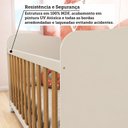 Ver imagem 6 de Quarto de Bebê com Cômoda e Berço com Rodizio Mimo 100% MDF Bege/Off-White/Amêndoa Espresso Móveis