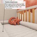 Ver imagem 7 de Quarto de Bebê com Cômoda e Berço com Rodizio Mimo 100% MDF Bege/Off-White/Amêndoa Espresso Móveis