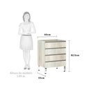 Ver imagem 2 de Balcão de Cozinha sem Tampo 60cm 4 Gavetas Luci Luciane Móveis