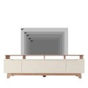 Ver mais imagens de Rack para TV até 85 Polegadas Serena 100% MDF 3 Portas 219cm
