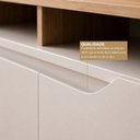 Ver imagem 5 de Rack para TV até 85 Polegadas Serena 100% MDF 3 Portas 219cm
