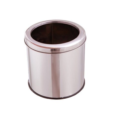 Lixeira Inox 20 Litros Cesto De Lixo Reciclável Cozinha Banheiro