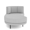 Ver imagem 7 de Sofá Chaise Longue Living Lucca Esquerdo D02 Bouclê Cinza B-56