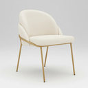Ver imagem 4 de Cadeira Poltrona Decorativa Nuvem Premium Orgânico:bouclé Off White