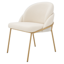 Ver imagem 7 de Cadeira Poltrona Decorativa Nuvem Premium Orgânico:bouclé Off White