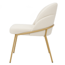 Ver imagem 5 de Cadeira Poltrona Decorativa Nuvem Premium Orgânico:bouclé Off White