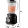 Liquidificador Daily Philips Walita, 2l, 550w-preto - 110v ou 220v - Ri2110/01:110v - 4