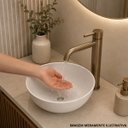 Ver imagem 5 de Cuba de Pia para Banheiro Redonda 28cm Plástico Resistente Branco