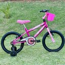 Ver imagem 2 de Bicicleta Infantil Feminina Aro 16 (sk-ii) Pink com Rosa Stone Bike