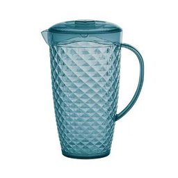 Jarra de Acrílico com Tampa Luxxor 3l Verde Paramount - 1