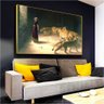 Quadro Daniel Na Cova Dos Leões:120x80 cm/PRETA - 5