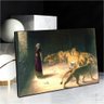 Quadro Daniel Na Cova Dos Leões:120x80 cm/PRETA - 3