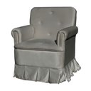Ver imagem 1 de Poltrona Amamentação Laura Suede Cinza - Belliv Decor