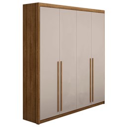 Guarda Roupa Dubai Nature/fendi - Vila Rica - 4