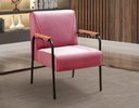 Ver imagem 2 de Poltrona Jade Cor:Suede Rosa 280