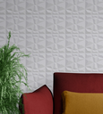 Ver imagem 1 de Kit 15 Placas PVC 3d Revestimento De Parede Decorativa Diamante 25 cm