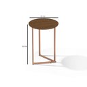 Ver imagem 2 de Jogo de Mesa Lateral Apoio Canto Jade Kit Sala Estar Luxo