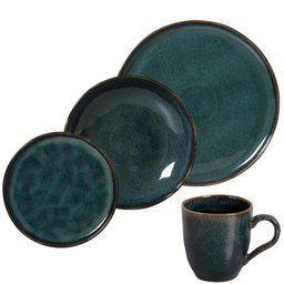 Jogo de Jantar Cerâmica Stoneware Bio Oceano 16 Peças Porto Brasil - 1