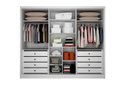 Ver imagem 2 de Guarda Roupa Casal 6 Portas 8 Gavetas - Maldivas Ripado-branco - Móveis Novo Horizonte