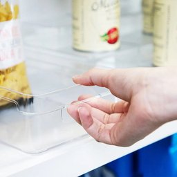 Conjunto Organizador de Armário Clear 4 Peças 30 x 15 x 13 cm Transparente Ou - 3