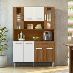 Kit Cozinha 8 Portas 1 Gaveta Gabi - 1