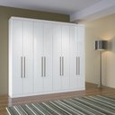 Ver imagem 1 de Guarda Roupa Havana Master com 8 Portas - Branco