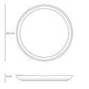 Ver imagem 2 de Jogo 6 Pratos Sobremesa 21cm Bio Rouxinol Porto Brasil Cerâmica Stonerawe Mesa Posta