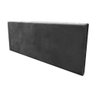 Painel Cabeceira Cama Box Queen 160 Cm Ayumi Suede Preto - 2