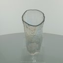 Ver imagem 4 de Vaso Decorativo de Vidro Transparente 30x10x10cm Enfeite Sala Mesa Estante