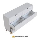 Ver imagem 4 de Cômoda para Quarto 6 Gavetas 100% Mdf Alice